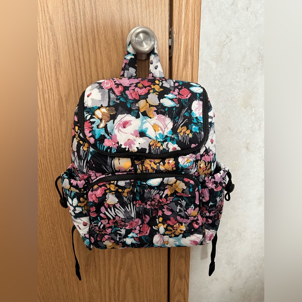Vera Bradley Floral Backpack in Vibrant Colors